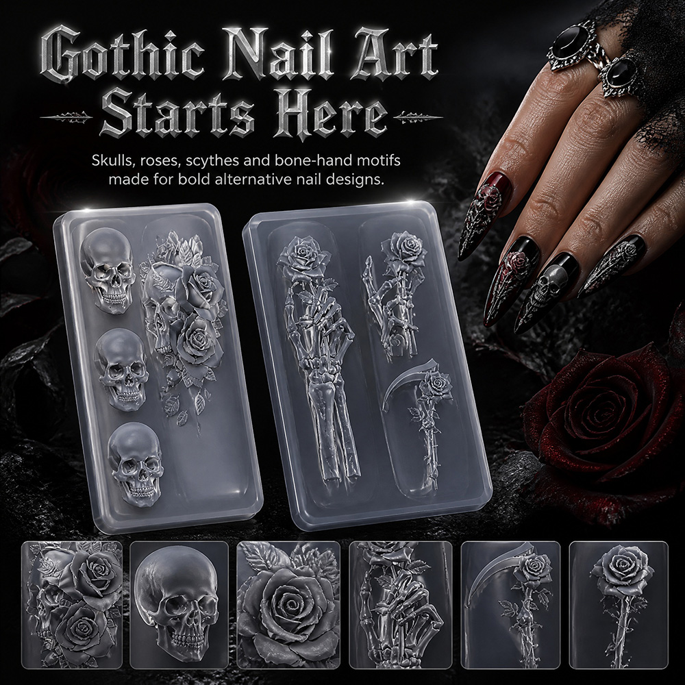 Resin Art Template - Set da 2 Pezzi: Stampo in