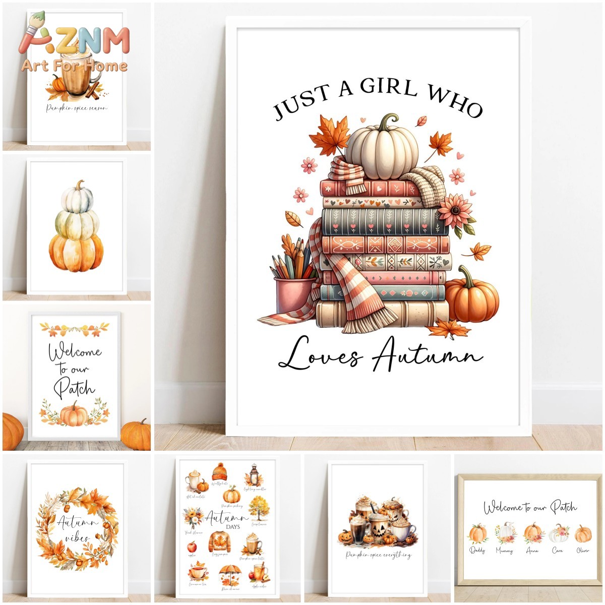 Resin Art Book - AZNM Quadri ad Acquerello Autunnali, Citazione