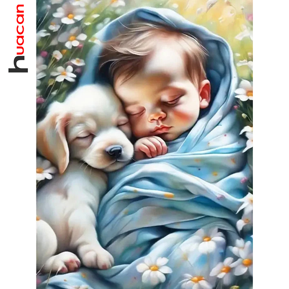 Resin Art Wallpaper - Huacan 5D fai da te pittura