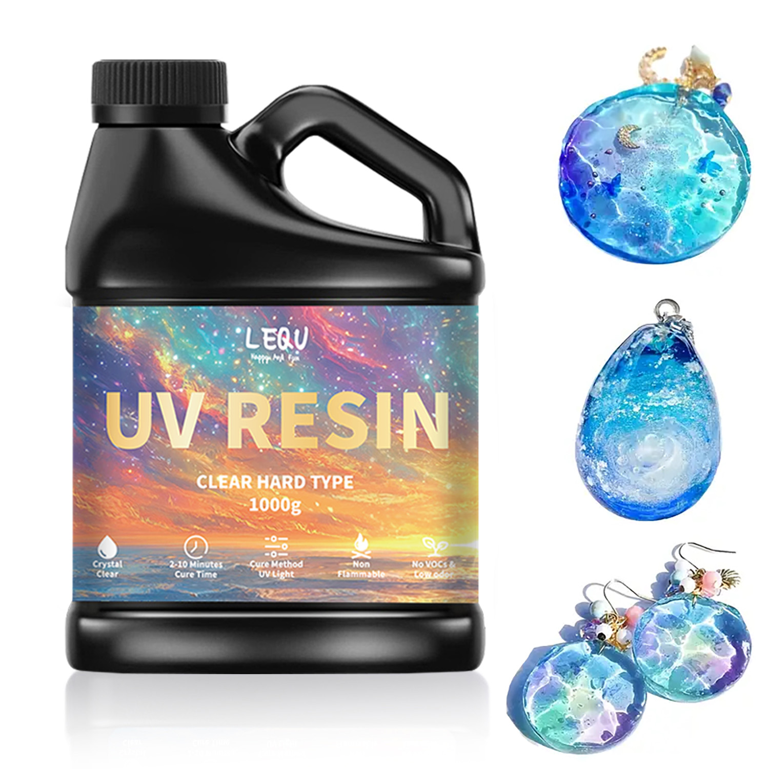 Resin Art Letters - 100/200/500/1000g Colla per resina epossidica UV