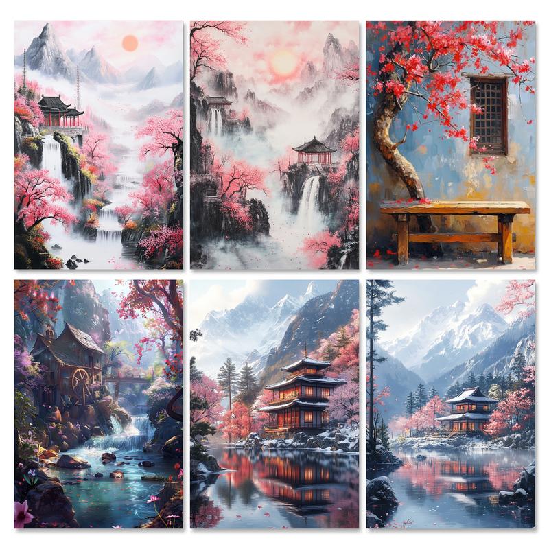 Resin Art On Canvas - RUOPOTY Kit Pittura Fai-da-Te con Numeri
