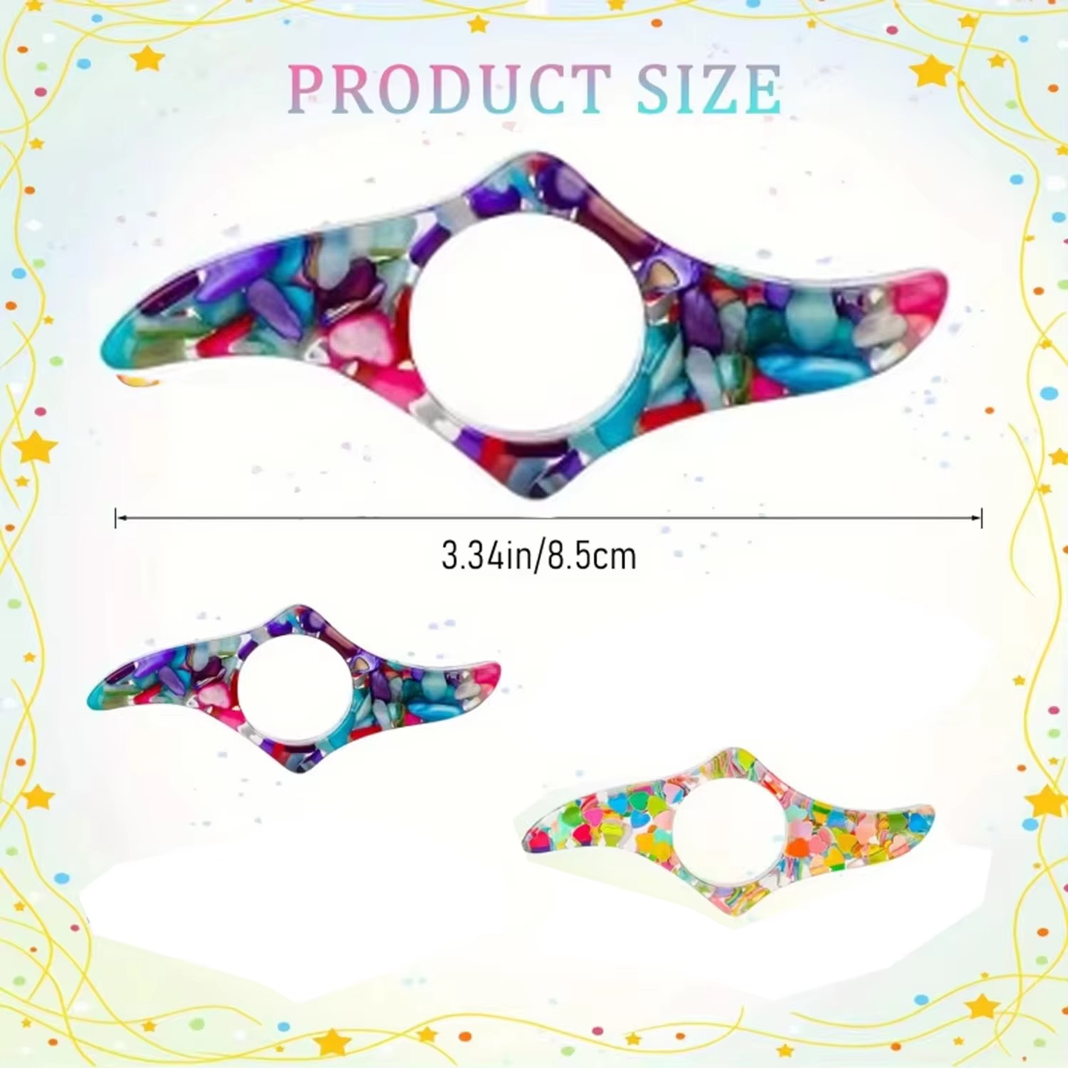 2 supporti per pagine in resin - Resin Art Book recensione e prezzo