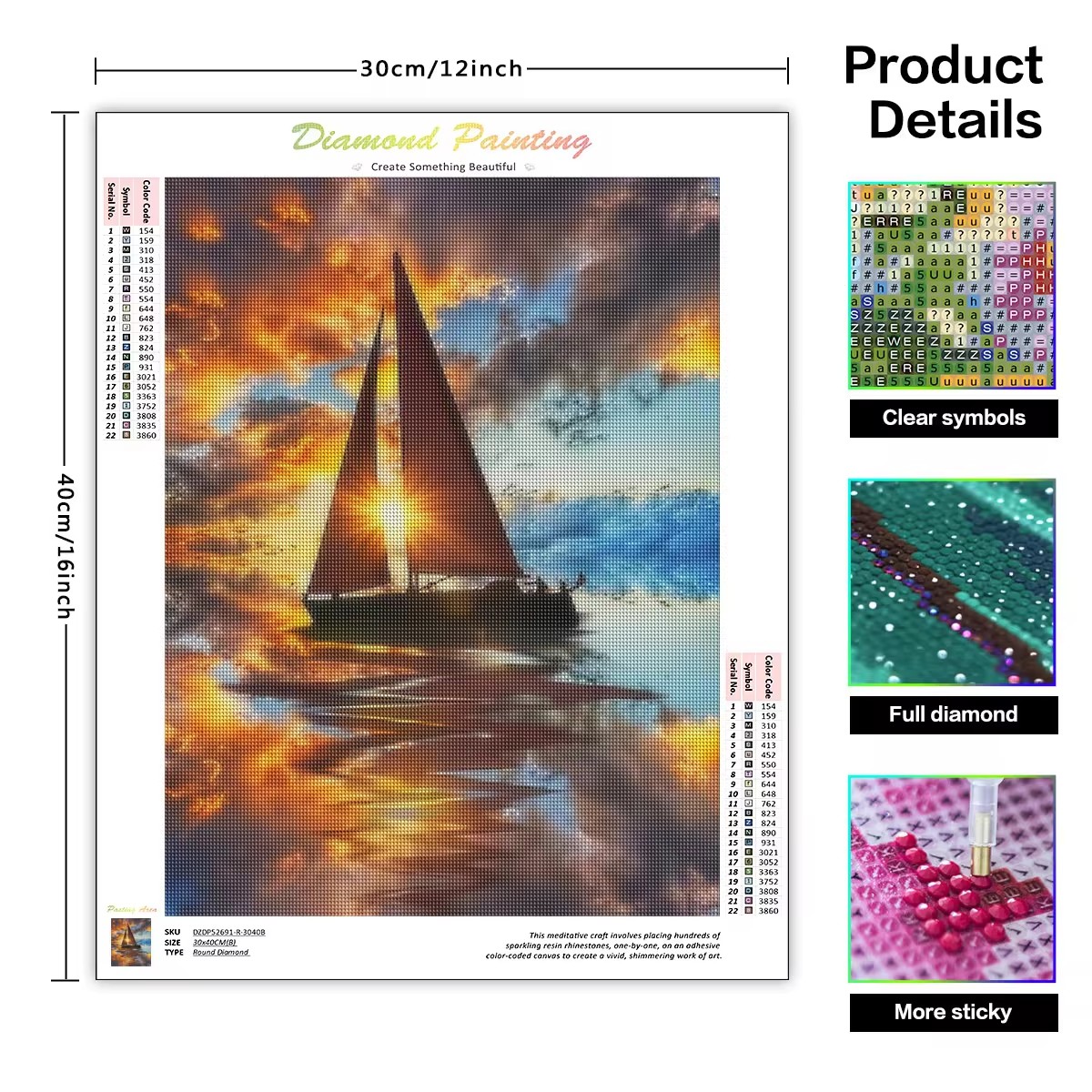 GATYZTORY Kit Pittura Diamante - Resin Art Wallpaper recensione e prezzo