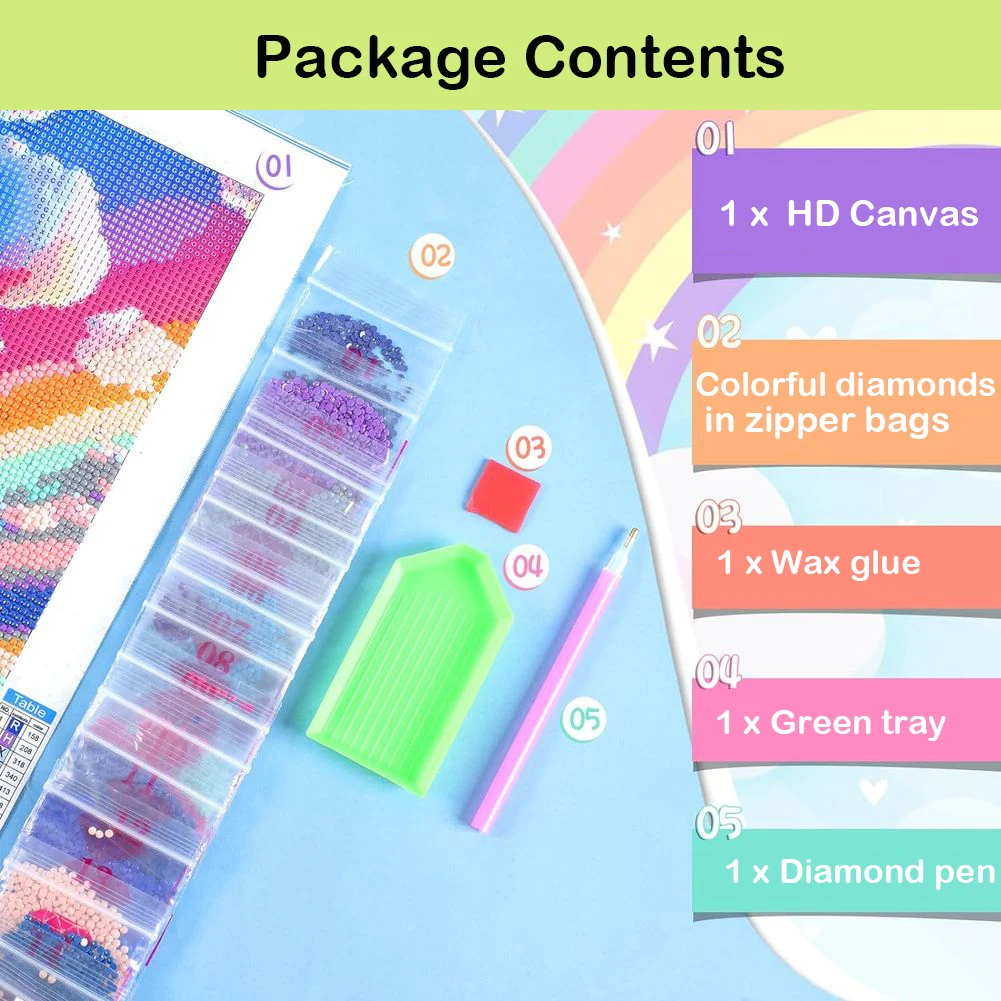Kit Artistico 5D con Diamanti  - Resin Art Pouring recensione e prezzo