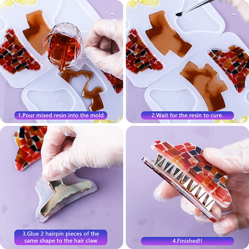 Fermagli per artigli per capel - Resin Art Letters recensione e prezzo