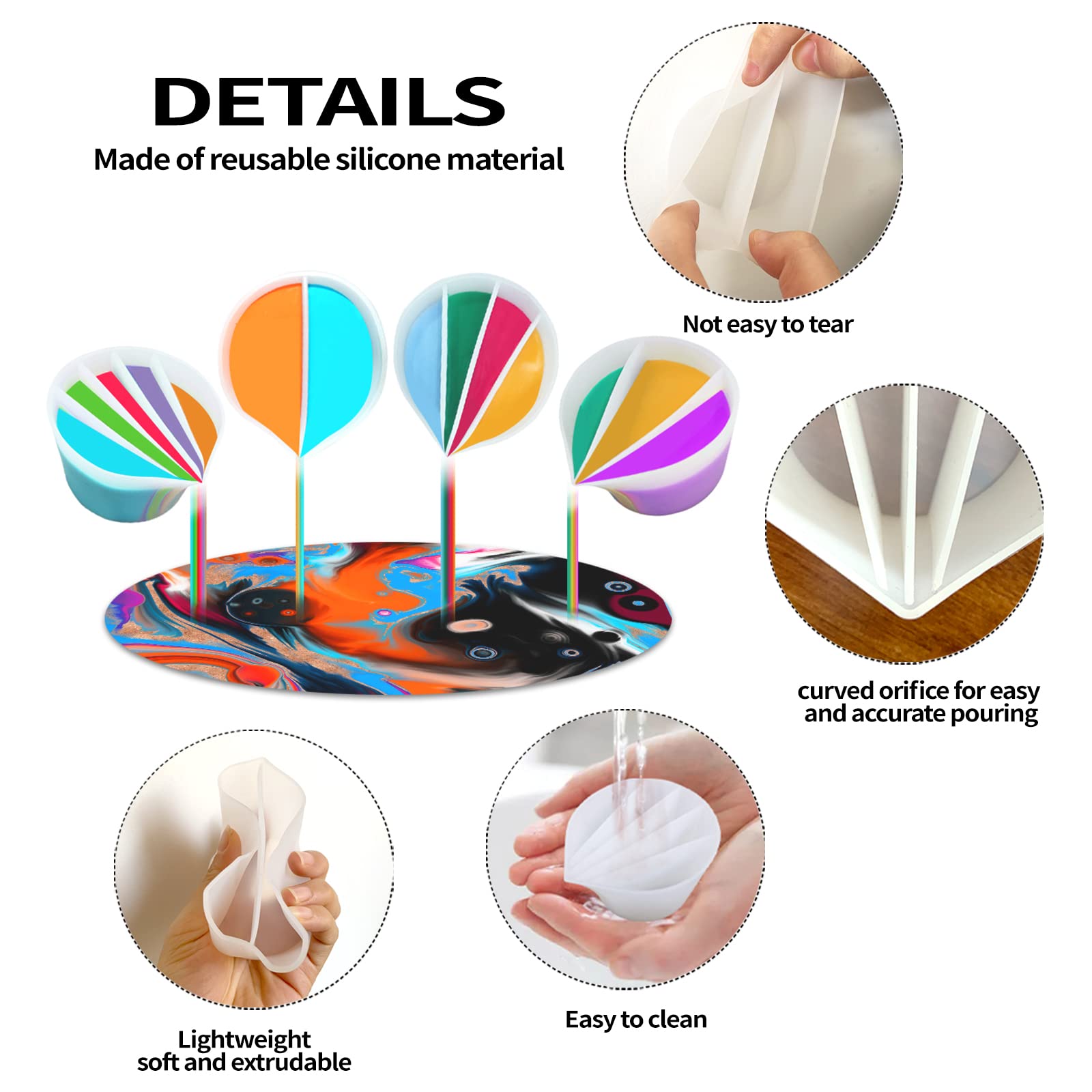Tazza divisa per versare la ve - Resin Art Pouring recensione e prezzo