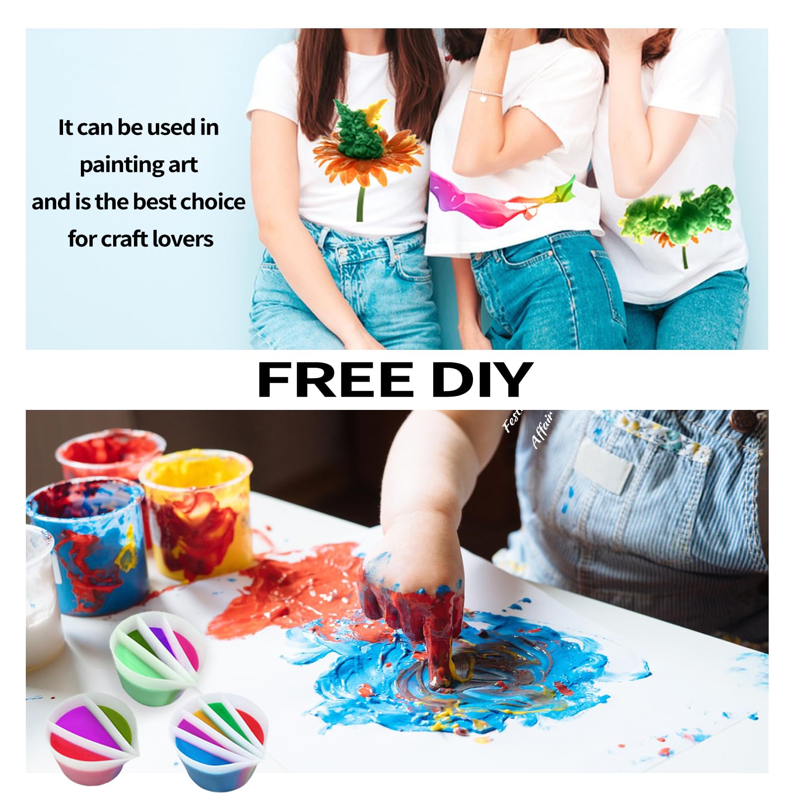 Tazza divisa per versare la ve - Resin Art Pouring recensione e prezzo