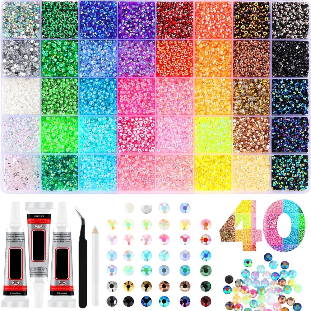 Kit di 40 Colori di Strass in  - Resin Art Book recensione e prezzo