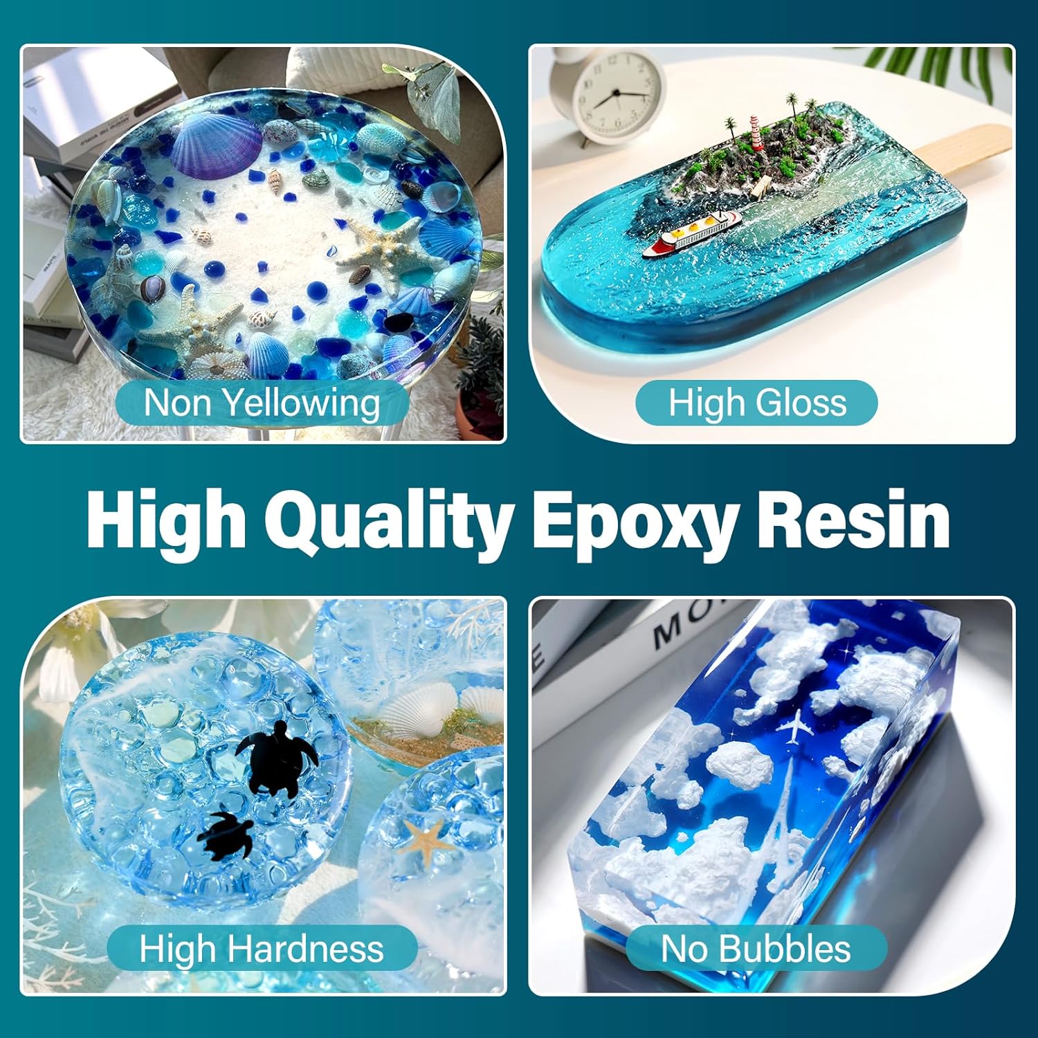 Kit di resina epossidica trasp - Resin Art Pouring recensione e prezzo