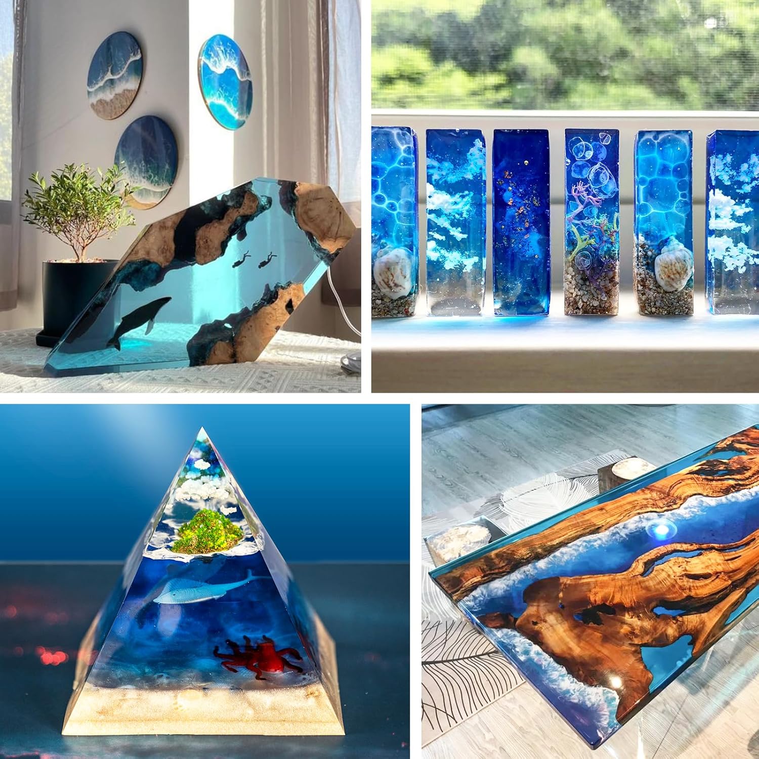Kit di resina epossidica trasp - Resin Art Pouring recensione e prezzo