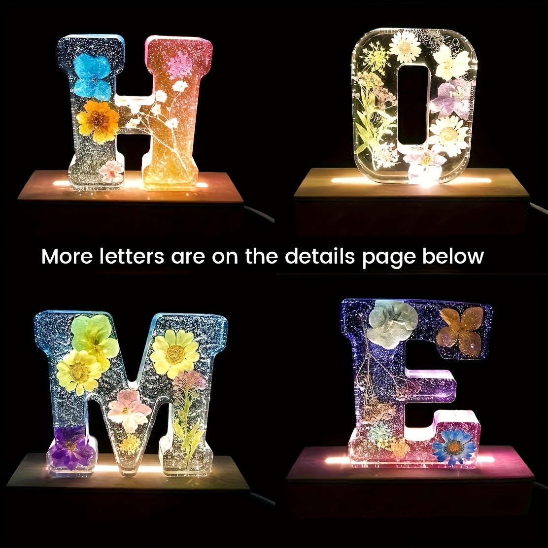 Stampo in resina per lettere g - Resin Art Letters recensione e prezzo