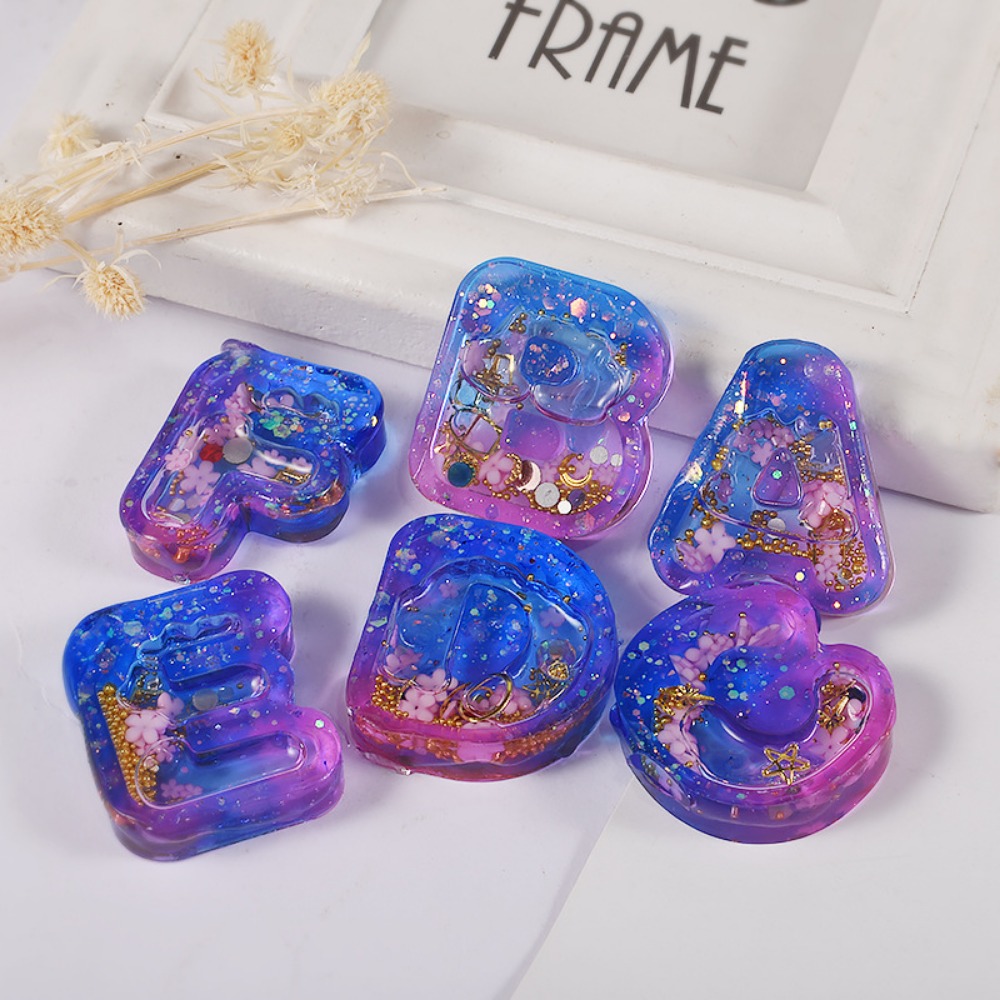 Stampo in silicone per lettere - Resin Art Letter Keychain recensione e prezzo