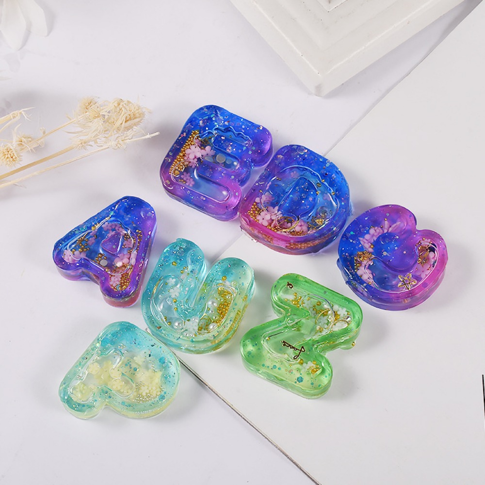 Stampo in silicone per lettere - Resin Art Letter Keychain recensione e prezzo