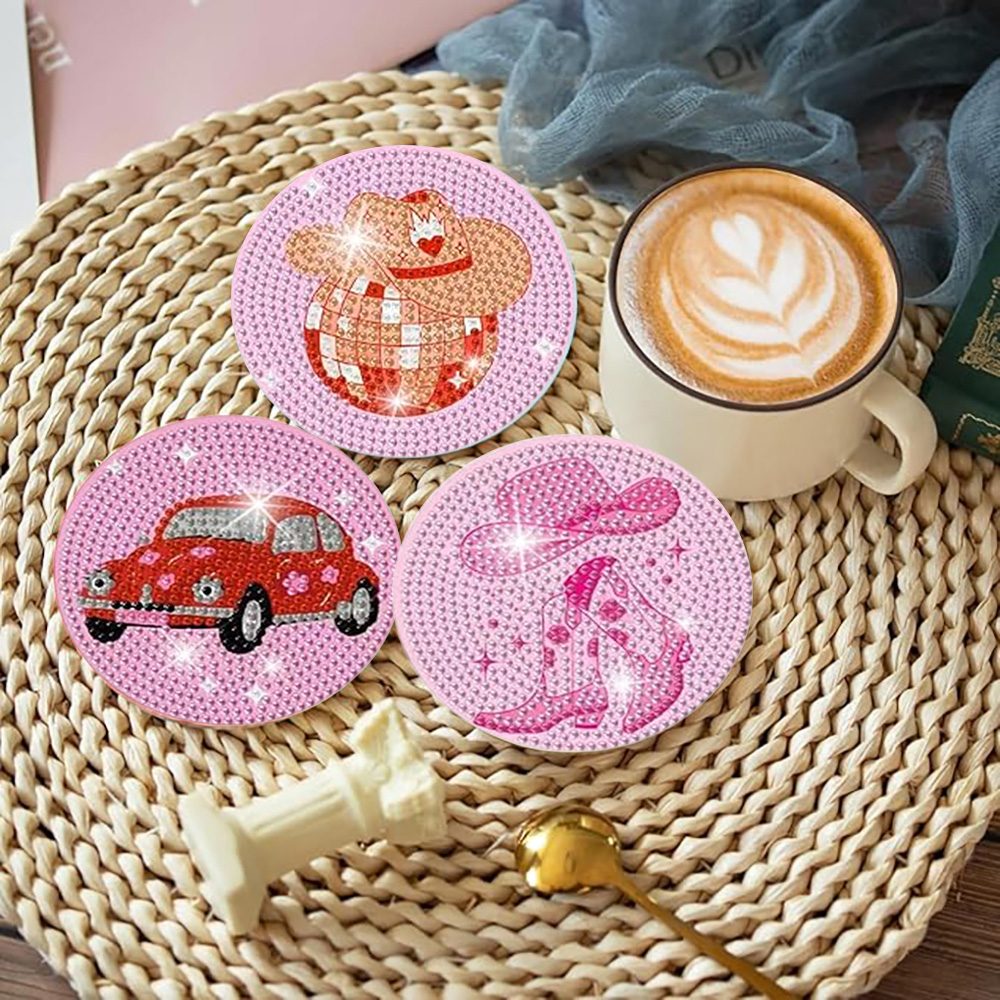 Set da 8 sottobicchieri per pi - Resin Art Canvas recensione e prezzo