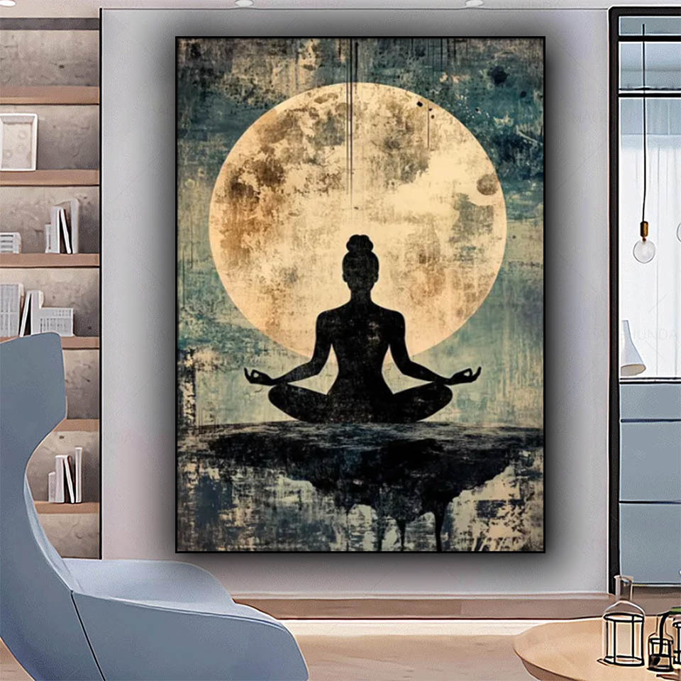 Donna meditazione pittura diam - Resin Art Studio recensione e prezzo